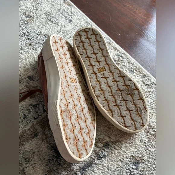 Frye Brown Leather Men’s Sneakers - Picture 10 of 11